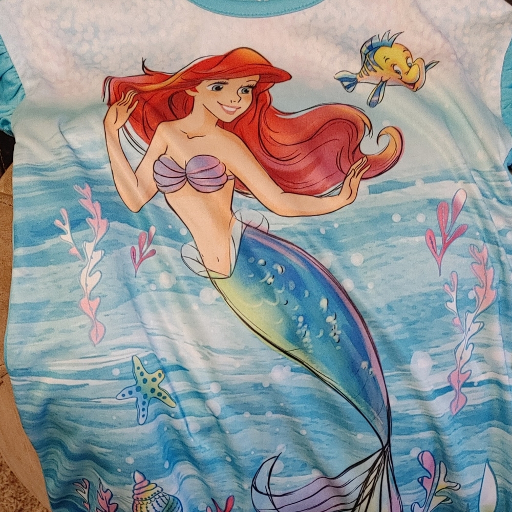 Little mermaid night gown